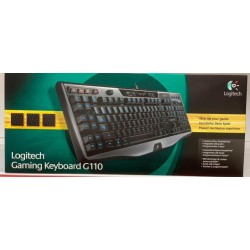 Logitech Gaming G110 - Toetsenbord - backlit - USB - Frans - zwart