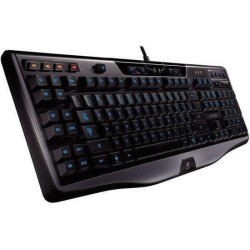 Logitech Gaming G110 - Toetsenbord - backlit - USB - Frans - zwart