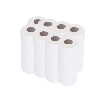 8 x 3-laags keukenrol, 51 vellen